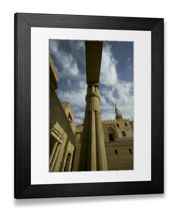Framed Print : Column with Visual Art carved into them Luxor Temple, Luxor along the Nile River Egypt Framed Print : Column with Visual Art carved into them Luxor Temple, Luxor along the Nile River Egypt