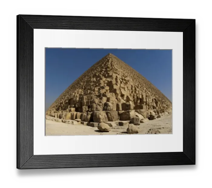 Framed Print : Egypt, Giza. Pyramids Framed Print : Egypt, Giza. Pyramids