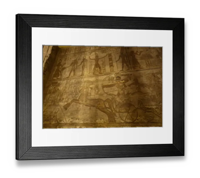 Framed Print : Egypt, Abu Simbel. Nubian Monuments
