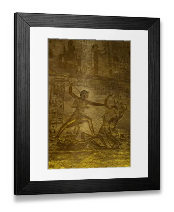 Framed Print : Egypt, Abu Simbel. Nubian Monuments