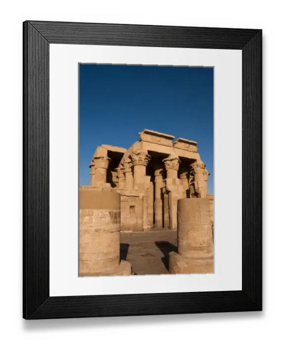 Framed Print : Egypt, Kom Ombo. Temple of Kom Ombo Framed Print : Egypt, Kom Ombo. Temple of Kom Ombo