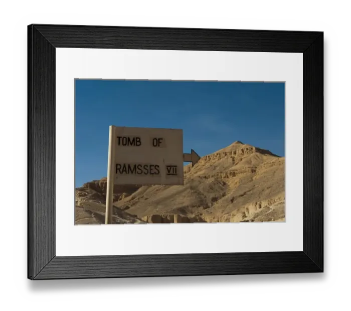 Framed Print : Egypt, Luxor. Valley of The Kings Luxor Framed Print : Egypt, Luxor. Valley of The Kings Luxor
