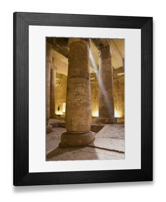Framed Print : Egypt. Temple of Osiris, Abydos