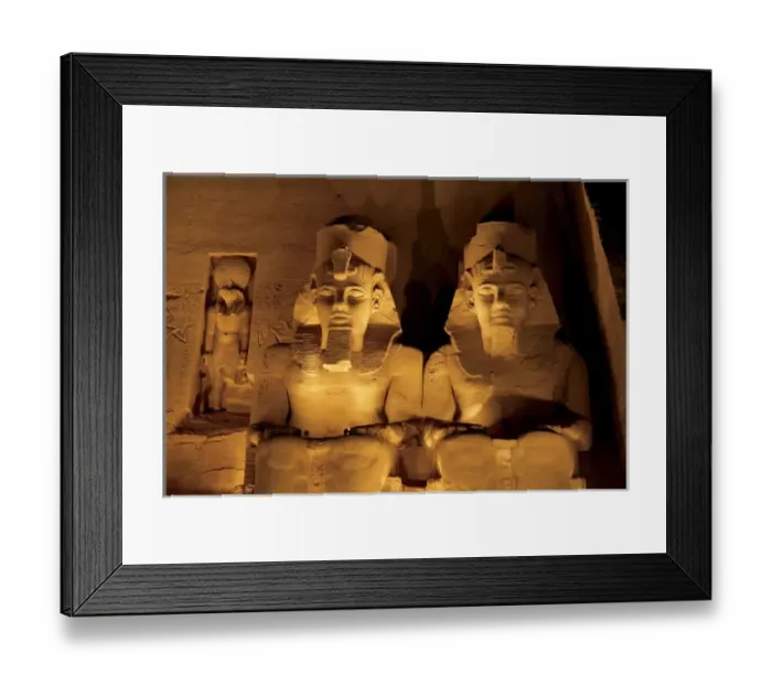 Framed Print : Egypt, Abu Simbel, The Greater Temple of Ramses II, Four Colossal statues of King Framed Print : Egypt, Abu Simbel, The Greater Temple of Ramses II, Four Colossal statues of King
