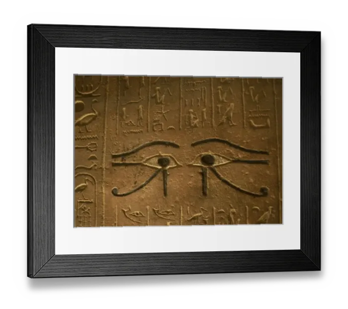 Framed Print : Menjeperura Tutmosis or Thutmose IV (1400-1301 BC. ) tomb. Eighth pharaoh of the Eighteenth Dynasty
