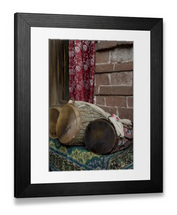 Framed Print : Ethiopia: Lalibela, Blue Nile River Basin, St. Neakutoleab Monastery, fabric-covered Framed Print : Ethiopia: Lalibela, Blue Nile River Basin, St. Neakutoleab Monastery, fabric-covered