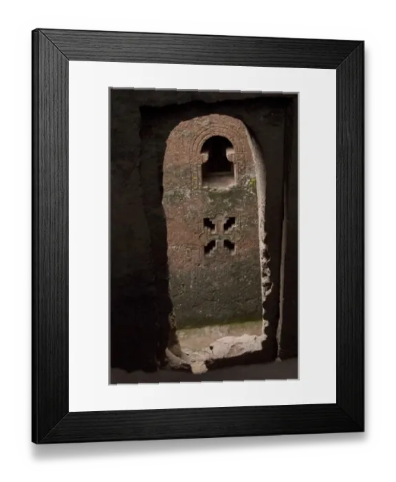 Framed Print : Ethiopia: Lalibela, Blue Nile River Basin, World Heritage Site of 11 rock-hewn Coptic Framed Print : Ethiopia: Lalibela, Blue Nile River Basin, World Heritage Site of 11 rock-hewn Coptic