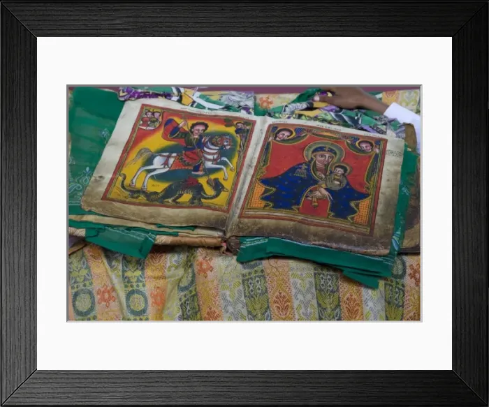 Framed Print : Ethiopia: Tigray Region, Axum, Church of St. Mary of Zion (adjacent to chapel said Framed Print : Ethiopia: Tigray Region, Axum, Church of St. Mary of Zion (adjacent to chapel said