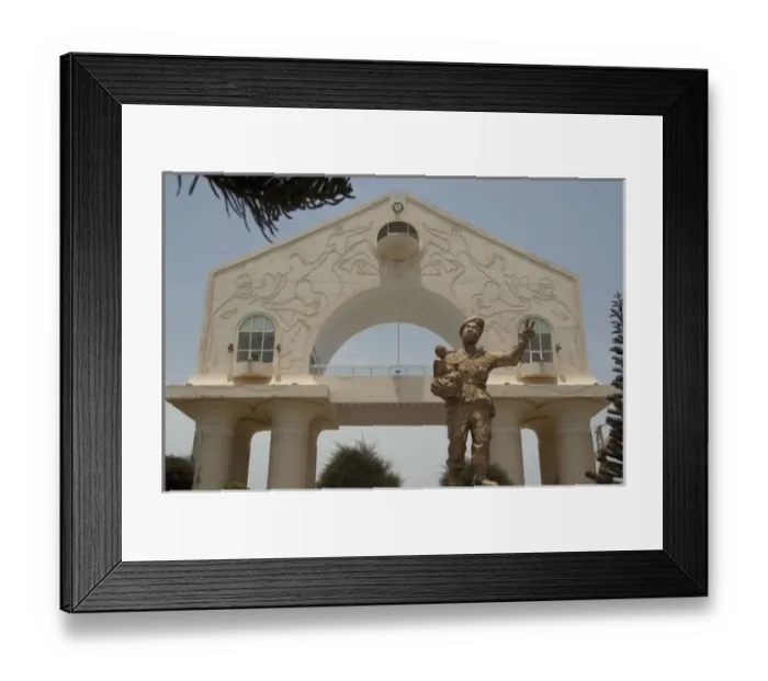 Framed Print : Africa, Gambia