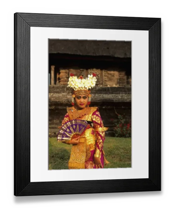Framed Print : Bride in full traditional dress in beautiful religious temple in Bali Indonesia Lake Framed Print : Bride in full traditional dress in beautiful religious temple in Bali Indonesia Lake
