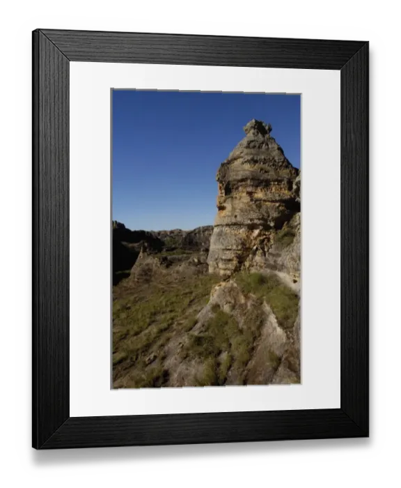 Framed Print : Sandstone Massif. Isalo National Park. MADAGASCAR. Isalo was declared a National Park in 1962 Framed Print : Sandstone Massif. Isalo National Park. MADAGASCAR. Isalo was declared a National Park in 1962