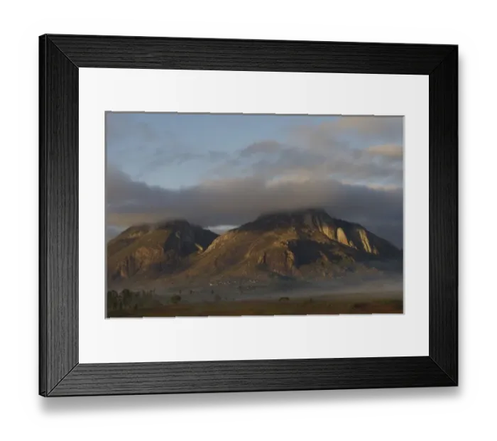 Framed Print : Granite outcrop near Andringitra National Park. South-central highlands of MADAGASCAR
