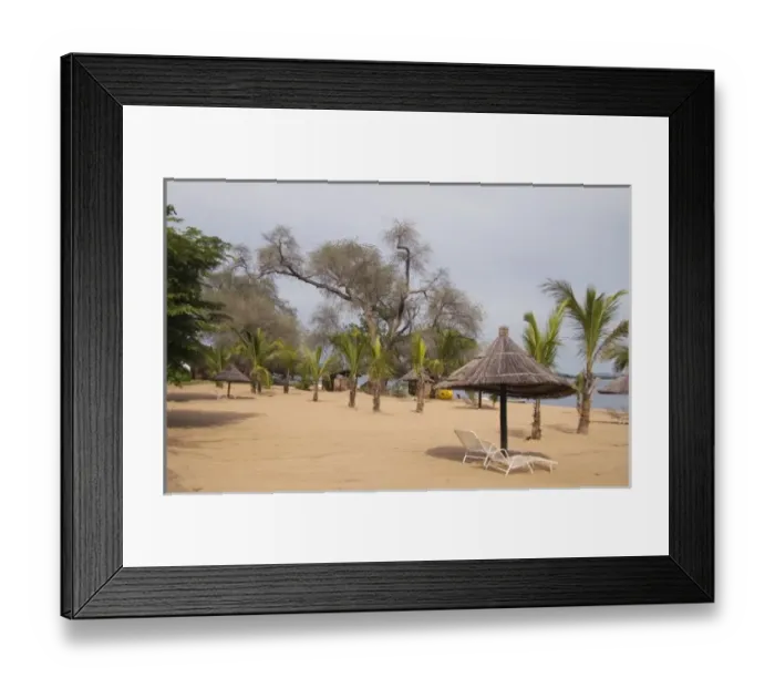 Framed Print : Africa; Malawi; Lake Malawi; Mangochi; Beach at Club Makakola on Lake Malawi Framed Print : Africa; Malawi; Lake Malawi; Mangochi; Beach at Club Makakola on Lake Malawi