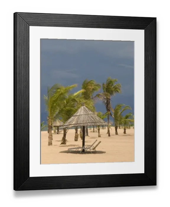 Framed Print : Africa; Malawi; Mangochi; Lake Malawi; Storm approaching at Club Makakola Framed Print : Africa; Malawi; Mangochi; Lake Malawi; Storm approaching at Club Makakola