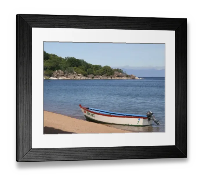 Framed Print : Africa; Malawi; Lake Malawi; Lake Malawi National Marine Park; Kasankha Bay; Motor Framed Print : Africa; Malawi; Lake Malawi; Lake Malawi National Marine Park; Kasankha Bay; Motor