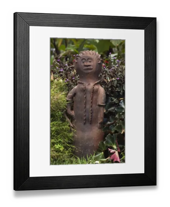 Framed Print : Africa; Malawi; Zomba; Garden statue at Zomba Mountain Lodge Framed Print : Africa; Malawi; Zomba; Garden statue at Zomba Mountain Lodge