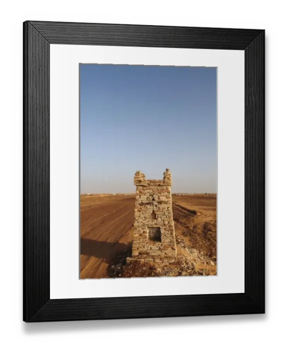 Framed Print : Mauritania, Adrar, Chinguetti, On the way Framed Print : Mauritania, Adrar, Chinguetti, On the way