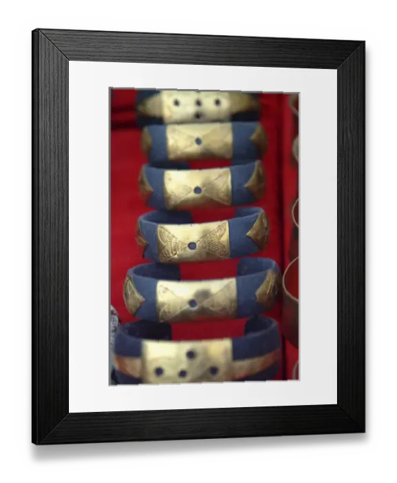 Framed Print : Mauritania, Adrar, Chinguetti, jewellery Framed Print : Mauritania, Adrar, Chinguetti, jewellery
