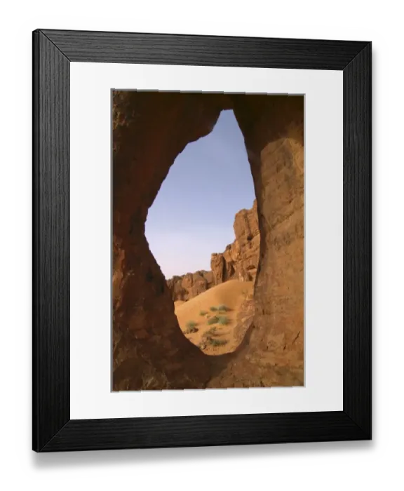 Framed Print : Mauritania, El Makhlouga (Elephant rock), close-up
