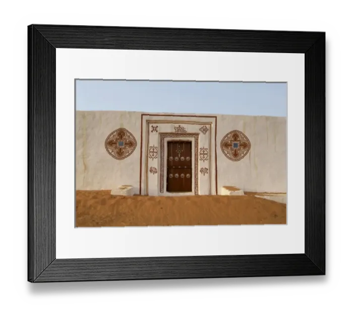 Framed Print : Mauritania, Patterns in Oualata Framed Print : Mauritania, Patterns in Oualata