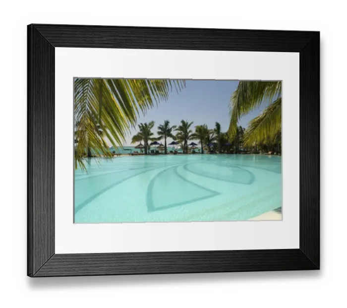 Framed Print : Mauritius, Le Morne. Paradis Hotel and Golf Club, an International class golf course Framed Print : Mauritius, Le Morne. Paradis Hotel and Golf Club, an International class golf course