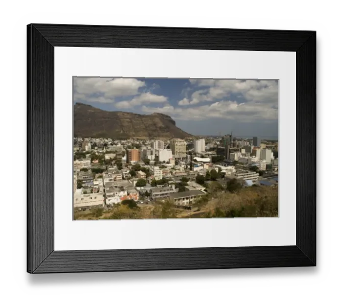 Framed Print : Africa, Mauritius