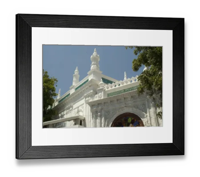 Framed Print : Mauritius, Port Louis. The Jummah Mosque is the most important mosque in Mauritius