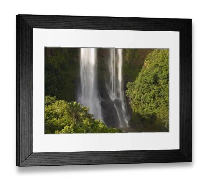 Framed Print : Chamarel Waterfall-highest on Mauritius, over 1000 meter drop, South Mauritius, Africa Framed Print : Chamarel Waterfall-highest on Mauritius, over 1000 meter drop, South Mauritius, Africa