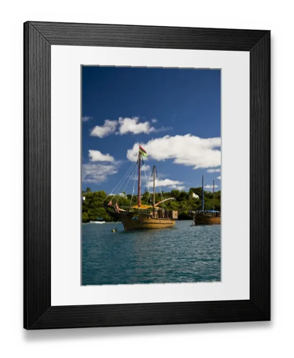 Framed Print : View from East Coast near Trou D Eau Douce, Mauritius, Africa Framed Print : View from East Coast near Trou D Eau Douce, Mauritius, Africa