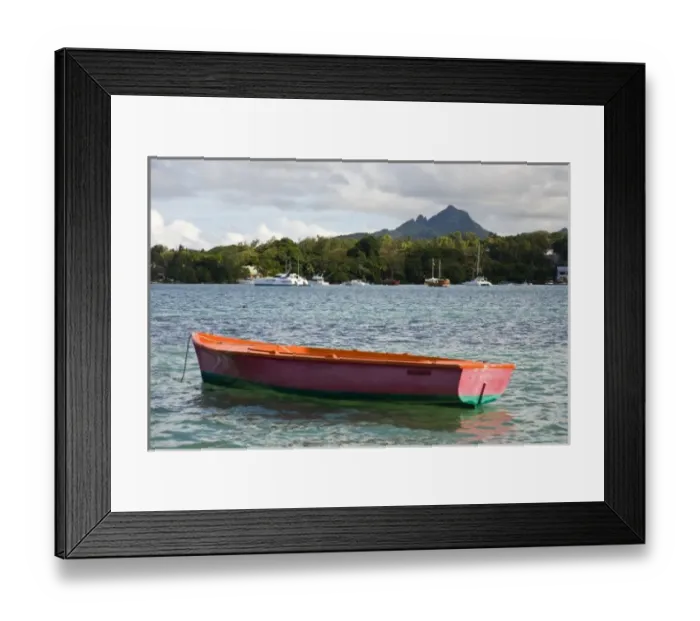 Framed Print : Trou d Eau, Douce, East Mauritius, Africa
