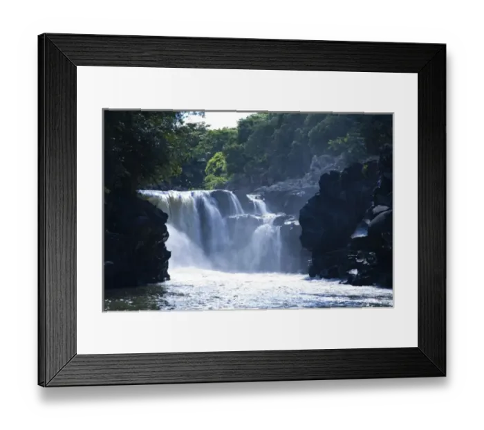 Framed Print : Grand River South East Falls (Grand Riviere Sud-East Falls), East End of Mauritius