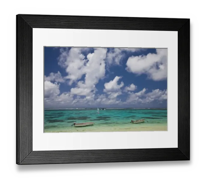 Framed Print : Mauritius, Eastern Mauritius, Belle Mare, East Coast beachfront Framed Print : Mauritius, Eastern Mauritius, Belle Mare, East Coast beachfront