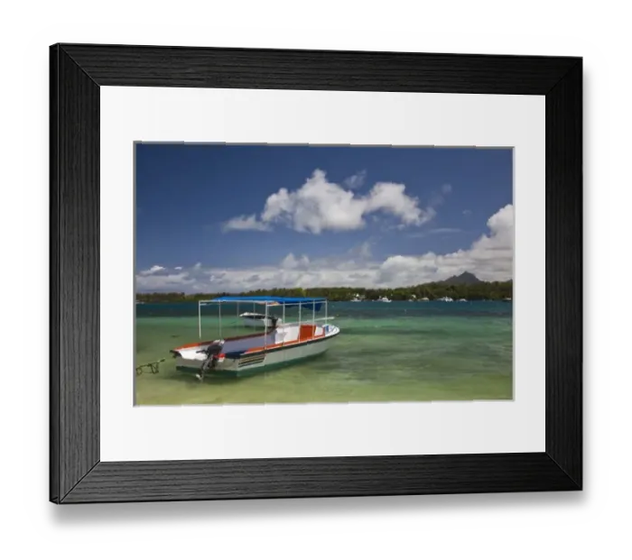 Framed Print : Mauritius, Eastern Mauritius, Trou d Eau Douce, town harbor Framed Print : Mauritius, Eastern Mauritius, Trou d Eau Douce, town harbor