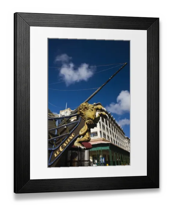 Framed Print : Mauritius, Port Louis, Caudan Waterfront casino Framed Print : Mauritius, Port Louis, Caudan Waterfront casino