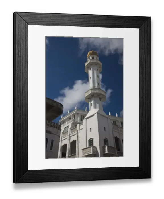 Framed Print : Mauritius, Port Louis, Jummah Mosque Framed Print : Mauritius, Port Louis, Jummah Mosque