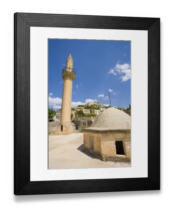 Framed Print : Halfeti Merkez Camii (Central Mosque) partly flooded by the lake of Birecik Dam Framed Print : Halfeti Merkez Camii (Central Mosque) partly flooded by the lake of Birecik Dam