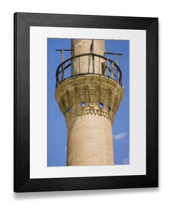 Framed Print : Minaret of Halfeti Merkez Camii partly flooded by the lake of Birecik Dam on the Euphrates river Framed Print : Minaret of Halfeti Merkez Camii partly flooded by the lake of Birecik Dam on the Euphrates river