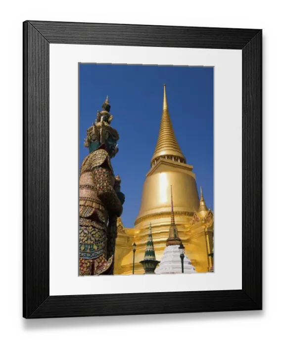 Framed Print : Wat Phra Kaew, Bangkok, Thailand