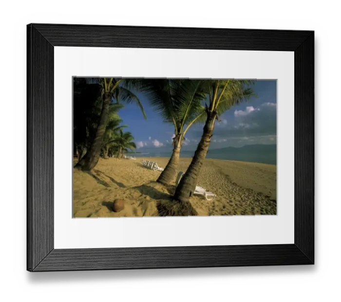 Framed Print : Thailand, Koh Samui Island. Beachfront Framed Print : Thailand, Koh Samui Island. Beachfront