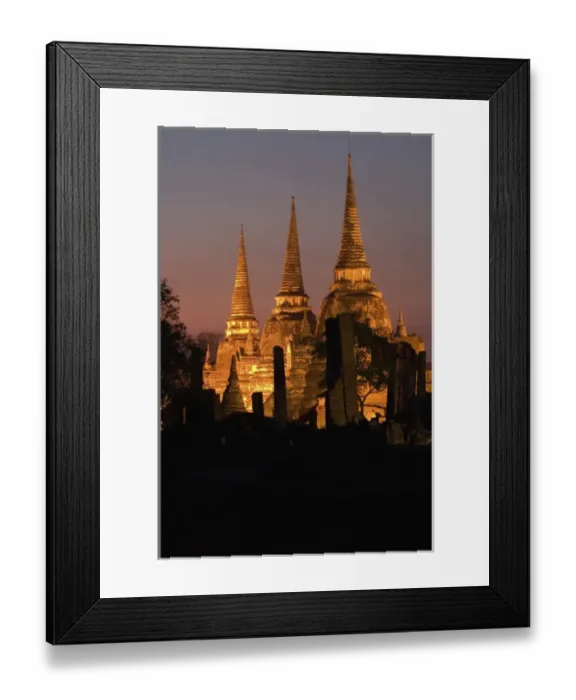 Framed Print : Wat Phra Si Sanphet Temple, Ayutthaya, Thailand Framed Print : Wat Phra Si Sanphet Temple, Ayutthaya, Thailand