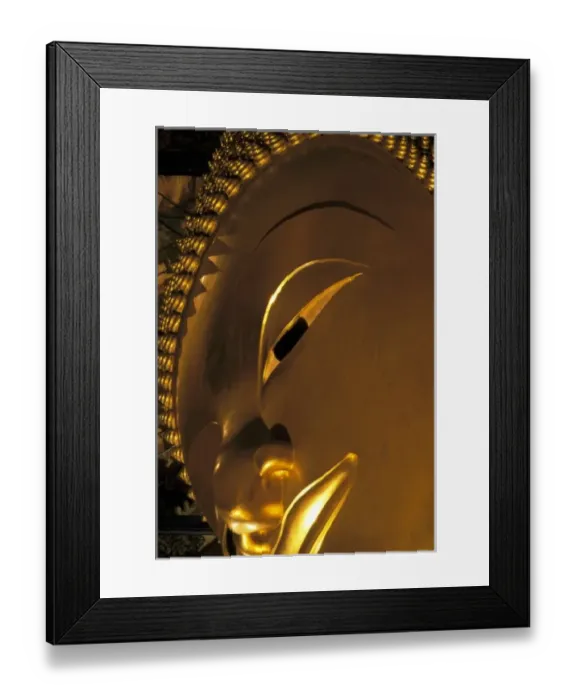 Framed Print : Thailand, Bangkok. Reclining buddha Framed Print : Thailand, Bangkok. Reclining buddha