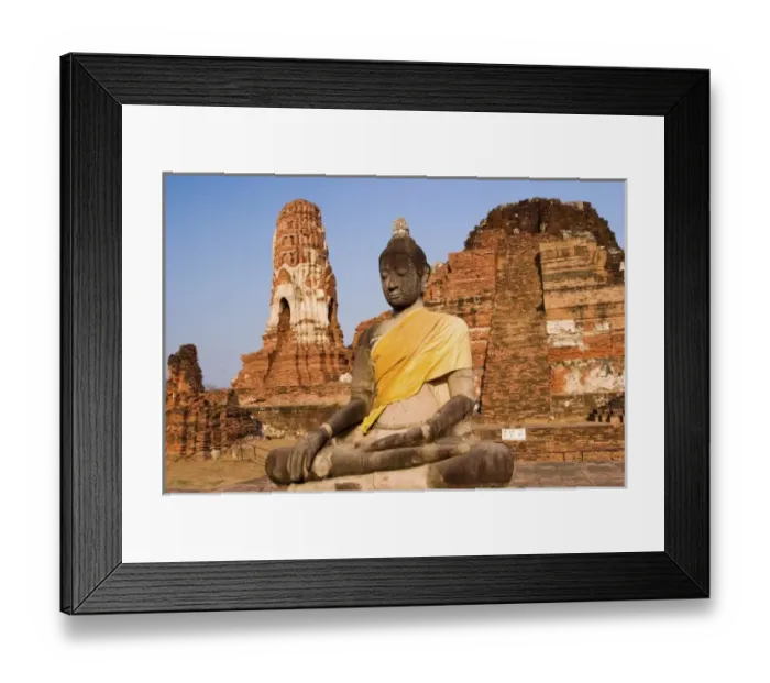 Framed Print : Wat Phra Mahathat, Ayutthaya, Thailand Framed Print : Wat Phra Mahathat, Ayutthaya, Thailand