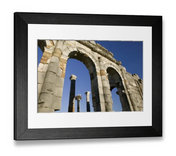 Framed Print : MOROCCO, Volubilis: Roman Town mostly dating to 2nd & 3rd c. AD / Abandoned by Romans Framed Print : MOROCCO, Volubilis: Roman Town mostly dating to 2nd & 3rd c. AD / Abandoned by Romans