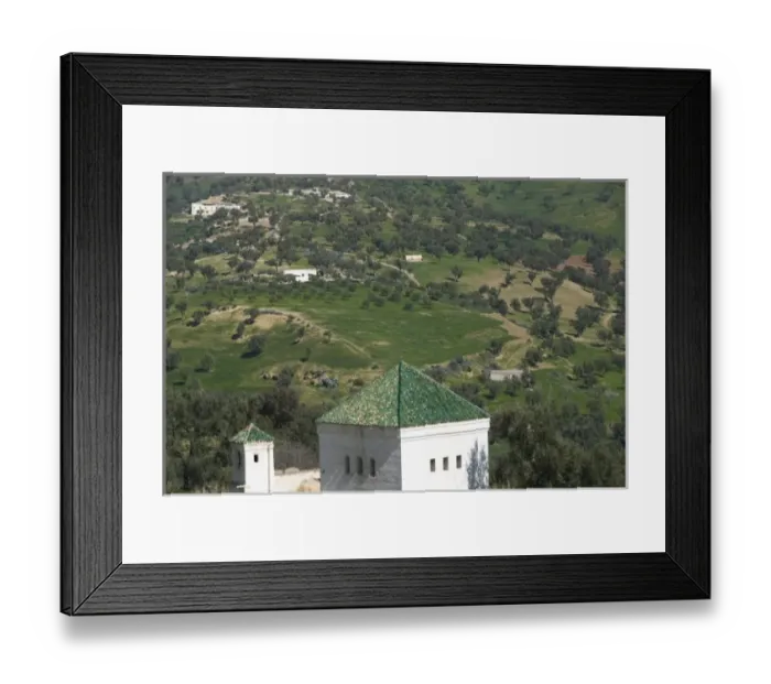 Framed Print : MOROCCO, Fes: Mosque & Hillside by Bab Guissa Gate Fes El, Bali (Old Fes) Framed Print : MOROCCO, Fes: Mosque & Hillside by Bab Guissa Gate Fes El, Bali (Old Fes)