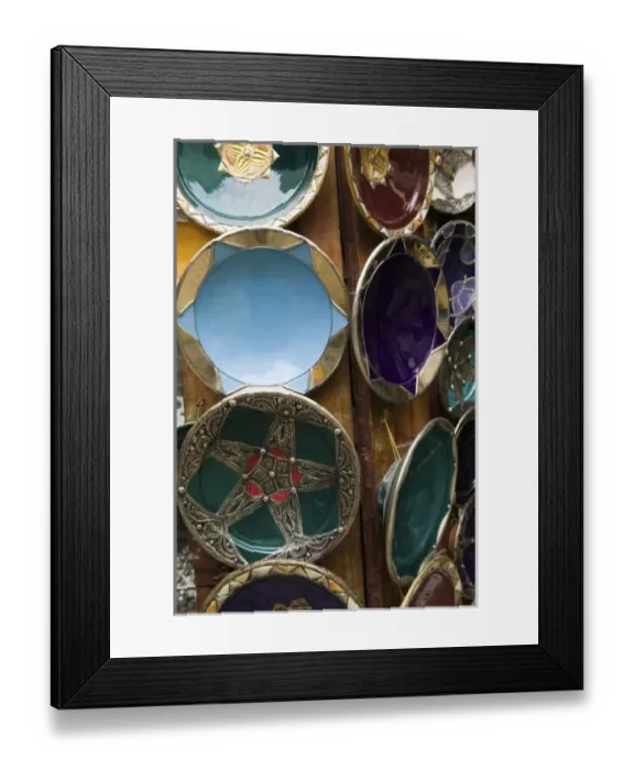 Framed Print : MOROCCO, Fes: Fes El, Bali (Old Fes), Moroccan Souvenirs