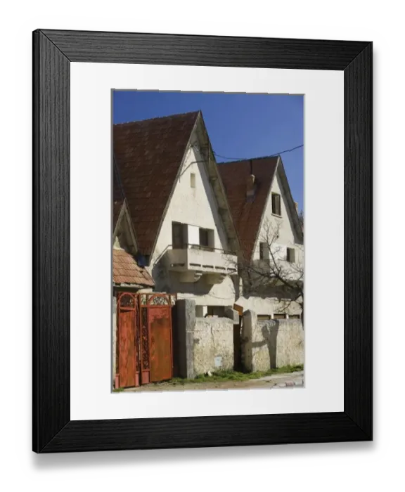 Framed Print : MOROCCO, Middle Atlas, Ifrane: Alpine Resort / The Geneva of Morocco Alpine buildings Framed Print : MOROCCO, Middle Atlas, Ifrane: Alpine Resort / The Geneva of Morocco Alpine buildings