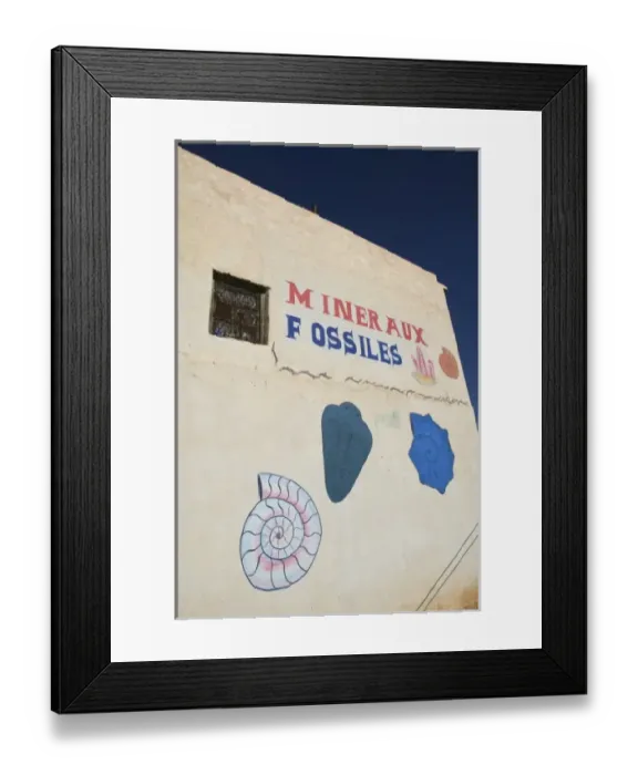 Framed Print : MOROCCO, Middle Atlas, MIDELT: Minerals and Fossils Store Framed Print : MOROCCO, Middle Atlas, MIDELT: Minerals and Fossils Store