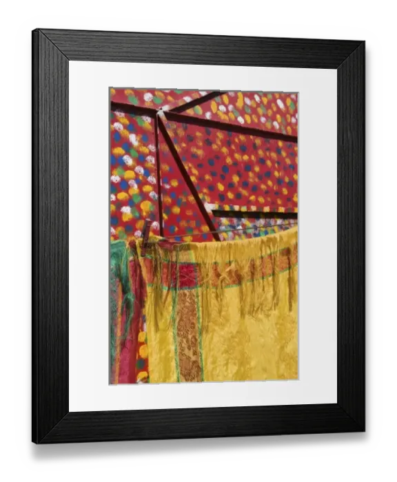 Framed Print : MOROCCO, Dades Valley, DADES GORGE: Colorful Shop Wall