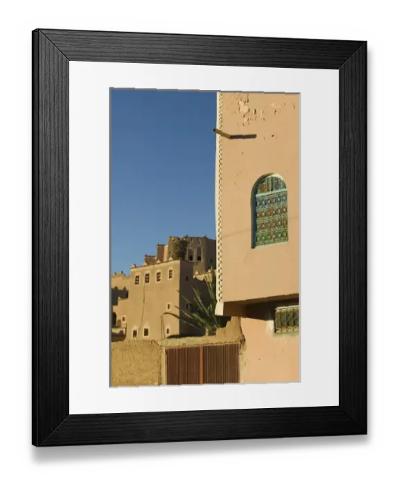 Framed Print : MOROCCO, South of the High Atlas, OUARZAZATE: Taourirt Kasbah  /  Old Glaoui Tribe