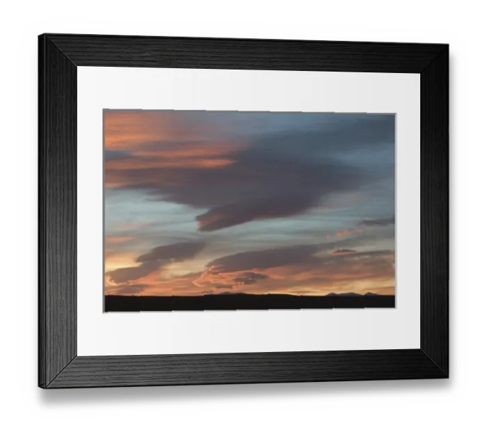 Framed Print : MOROCCO, South of the High Atlas, AIT BENHADDOU: Desert Sunset Framed Print : MOROCCO, South of the High Atlas, AIT BENHADDOU: Desert Sunset